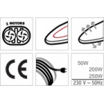MAC5 Appliances  Aktywna deska do prasowania z odsysaniem pary  ASM650 deska do stacji parowej 